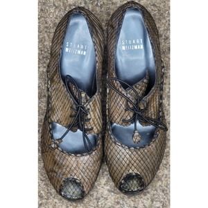 Stuart Weitzman Fausto Peppewood Snake